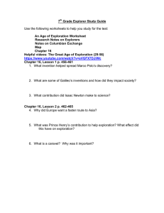 7th Grade Explorer Study Guide2 PDF