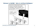 CSC384: Intro to Artificial Intelligence