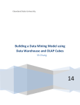 Building a Data Mining Model using Data Warehouse and OLAP