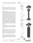 LED Spec Sheet - US Architectural Lighting