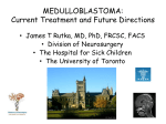 Medulloblastoma: current treatment and future directions