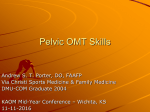 Pelvic OMT Skills and Techniques, Andrew Porter, D.O., Via Christi