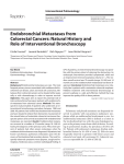 Endobronchial Metastases from Colorectal Cancers