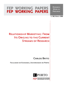 relationship marketing - FEP