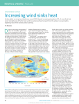 Atmospheric science: Increasing wind sinks heat