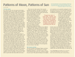 Patterns of Moon, Patterns of Sun
