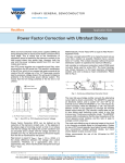 Power Factor Correction with Ultrafast Diodes