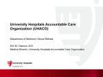 ACO - Department of Medicine, Case Western Reserve University