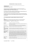 Morbidity Definition Template, Summer 2014