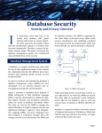 Database Security - Security and Privacy Concerns
