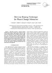 Bit-Line Biasing Technique for Phase-Change Memories