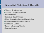 Microbial Nutrition