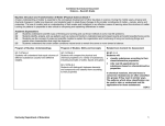 Draft Combined Curriculum Document