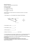 Physics 202-Section 2G Worksheet 1- Electrostatic force and electric
