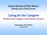 Caregiver - Cancer Services of New Mexico