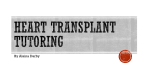 Heart Transplant Tutoring