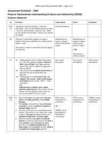 2009 Assessment Schedule (90256)