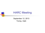 HARC Meeting Slides September 2013