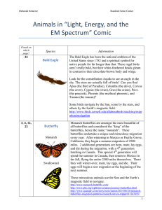 Animals in “Light, Energy, and the EM Spectrum” Comic