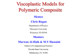 Viscoplastic Models for Polymeric Composite - MY Hussaini