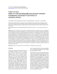 Utility of F-18 fluorodeoxyglucose posıtron emıssıon tomography