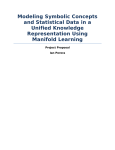 Modeling Symbolic Concepts and Statistical Data