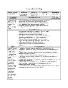 Course Information Page