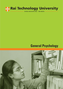 General Psychology [Rai Foundation Final]