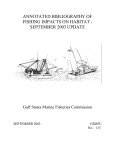 Annotated Bibliography of Fishing Impacts on Habitat