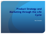 Product Strategy and Marketing through the Life Cycle
