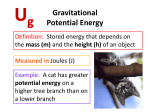 Gravitational Potential Energy