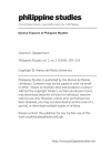 Print this article - Philippine Studies