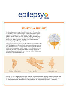 what is a seizure? - Patient Focused Neurology!