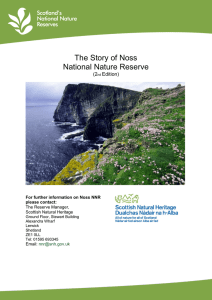 The Story of Noss National Nature Reserve