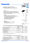 Panasonic PGA26E19BA Datasheet