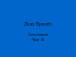 Zeus Speech