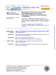 Blood Stem Cell Activity Is Arrested by Th1