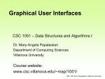 Chapter #, Title - Villanova Computer Science