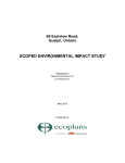 scoped environmental impact study