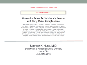 Spencer K. Hutto, M.D. Department of Neurology, Emory University