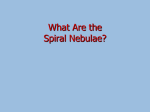 spiral nebulae
