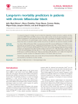 Long-term mortality predictors in patients with chronic bifascicular