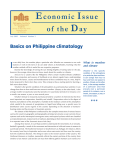 Basics on Philippine climatology