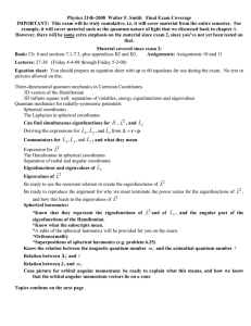 Physics 214b-2008 Walter F