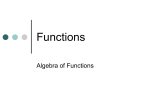 Functions