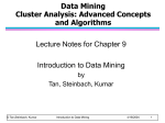 SNN Clustering Algorithm