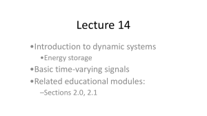 Lecture 14 Slides - Digilent Learn site