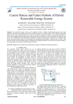 Current Stature and Future Outlook of Hybrid Renewable Energy