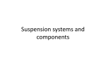 Suspension systems and components