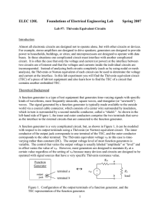 ELEC 120L Foundations of Electrical